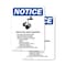 Signmission Safety Culture Sign, 5 in Width, Vinyl Decal, Rectangle OS-2PACK-NS-D-57-V-11955 - alternate 1